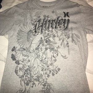 Hurley grey shirt